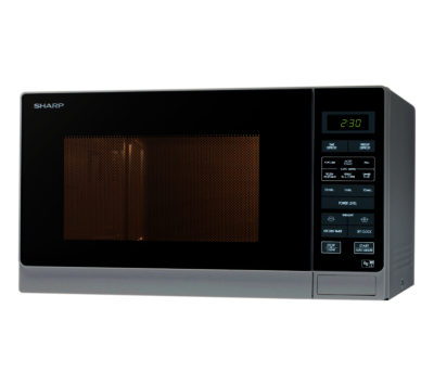 SHARP  R372SLM Solo Microwave - Silver